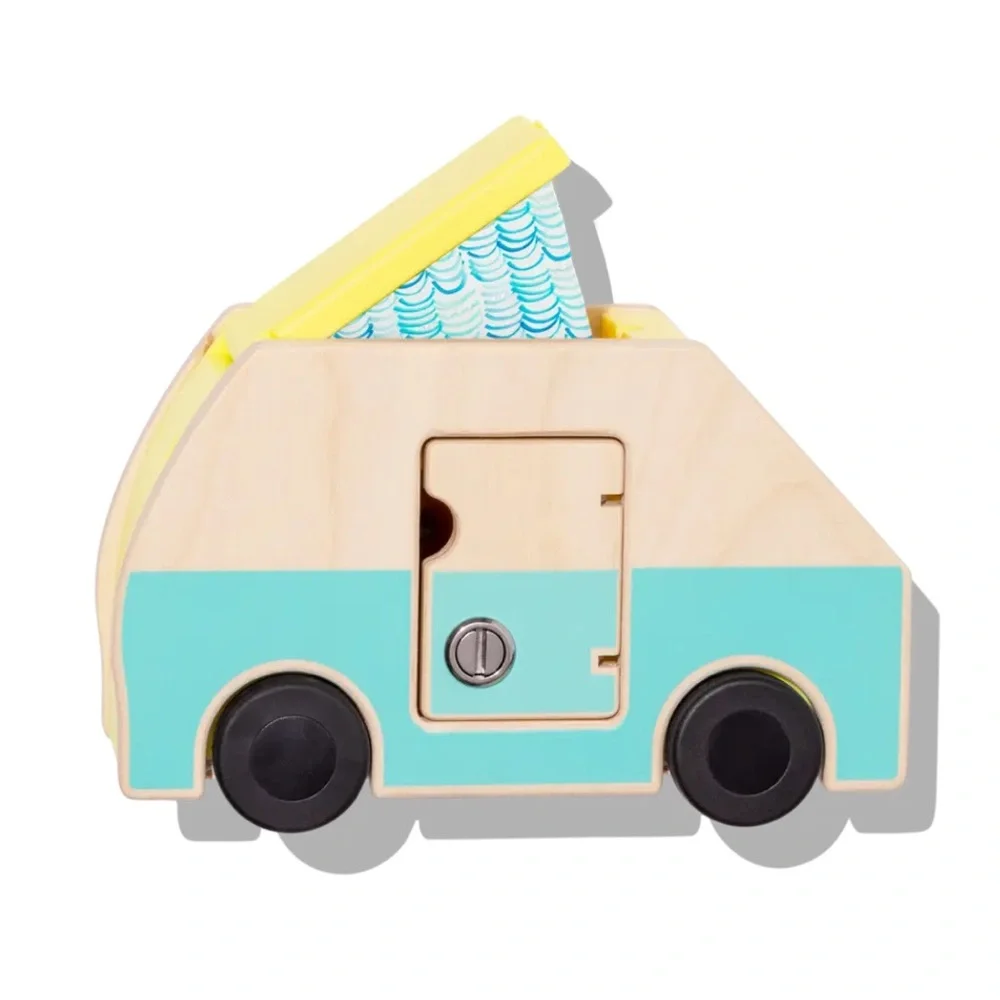 Lovevery Wooden Camper With Locking Doors